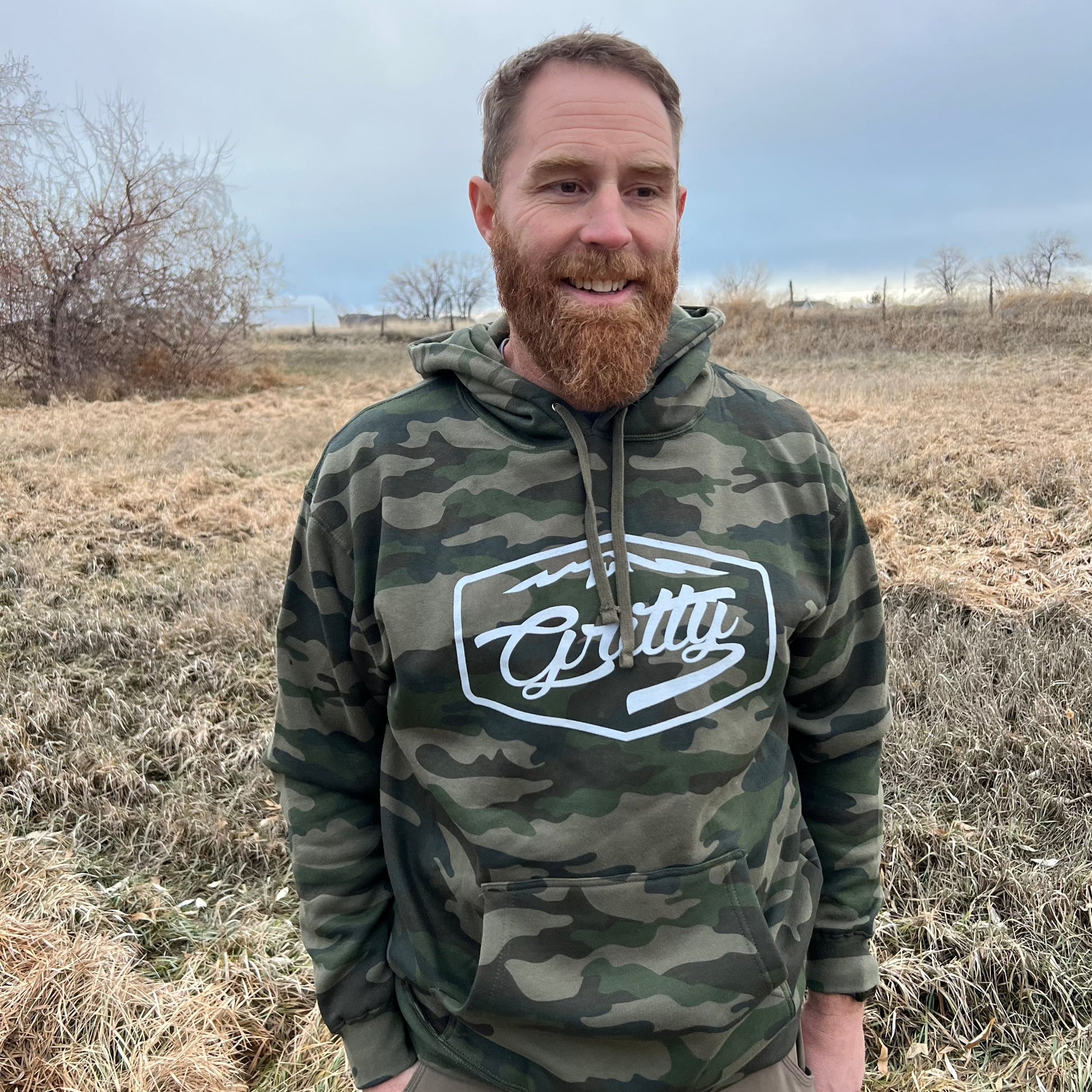 Forest Camo Mountain Hoodie