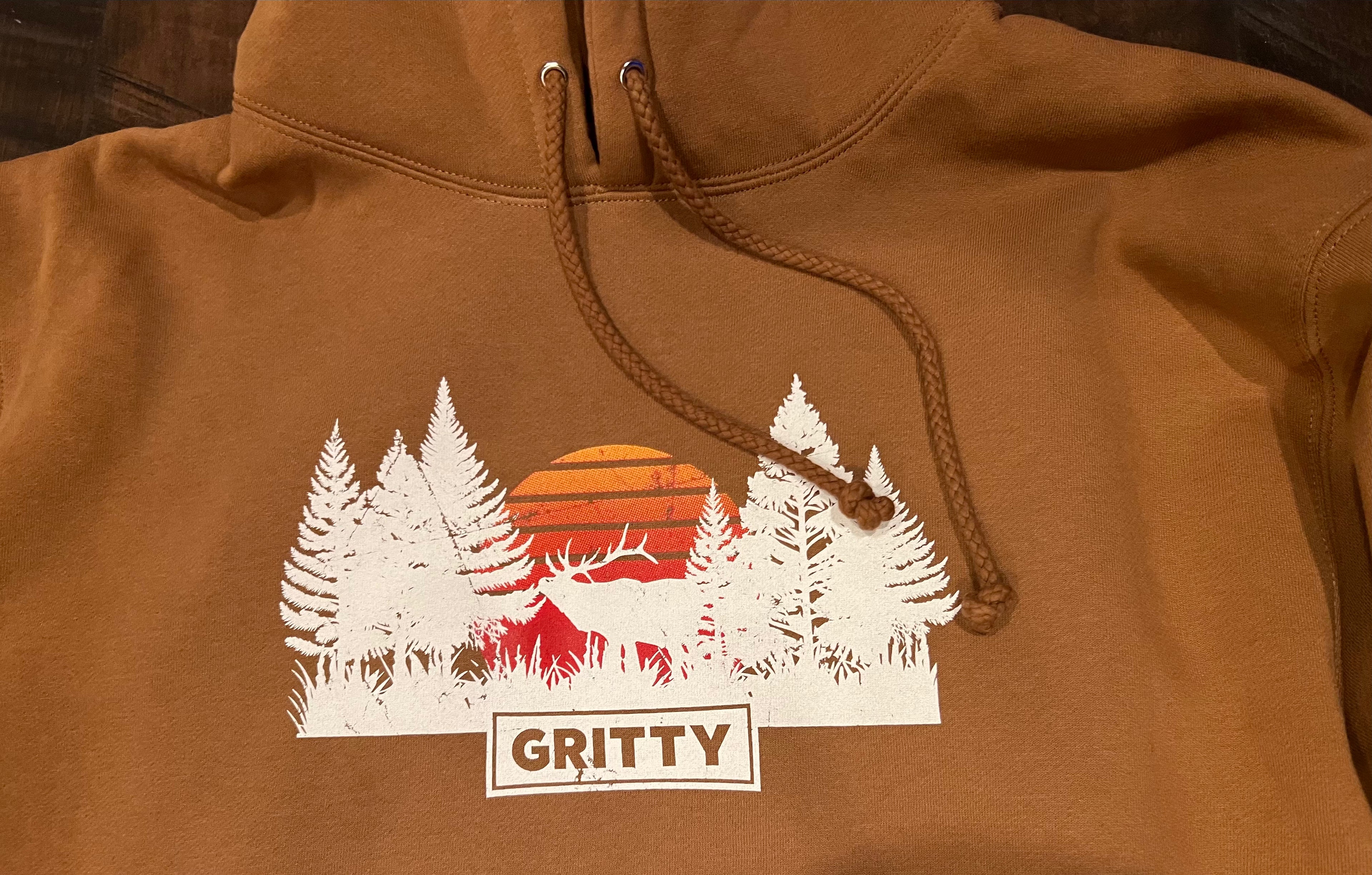 Elk at Sunset Hoodie