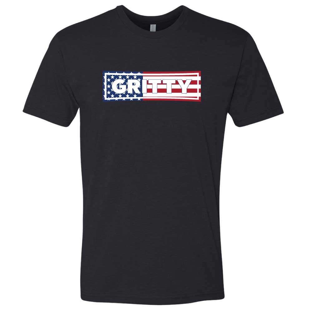 Gritty Stars & Stripes Tee