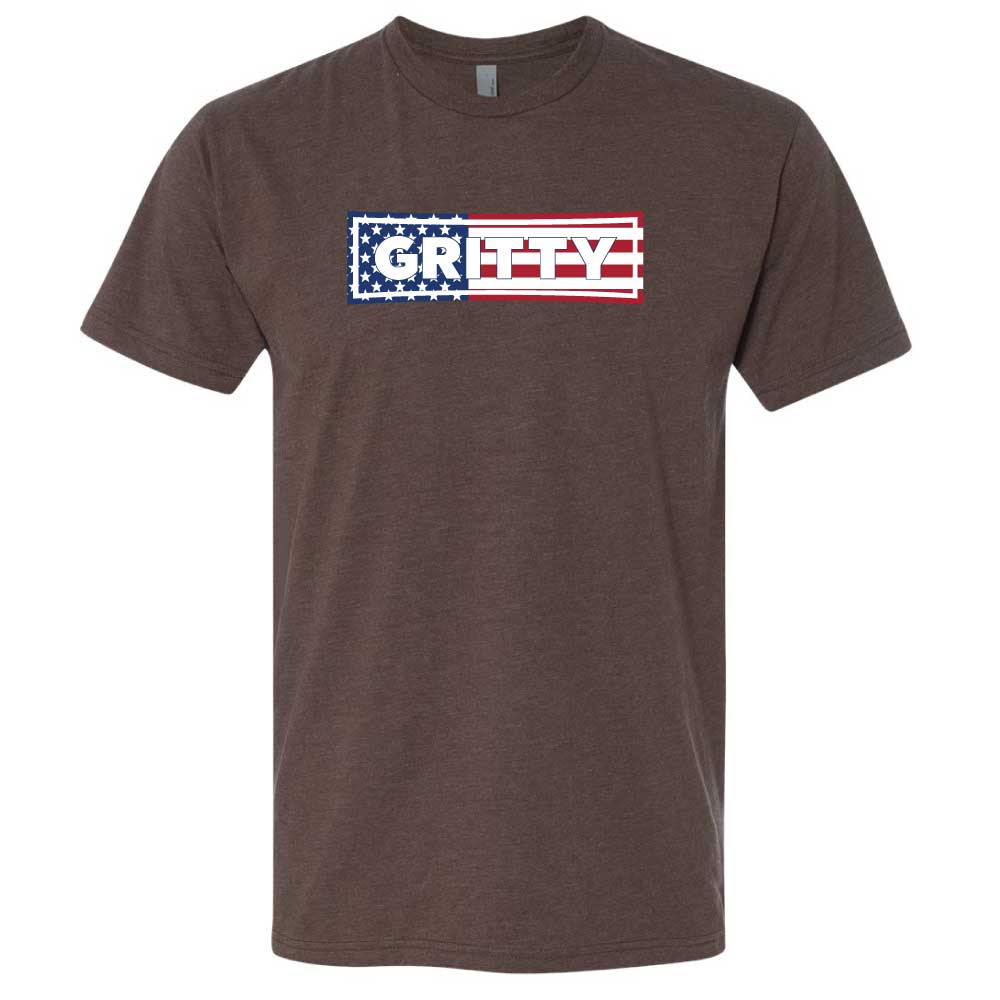 Gritty Stars & Stripes Tee