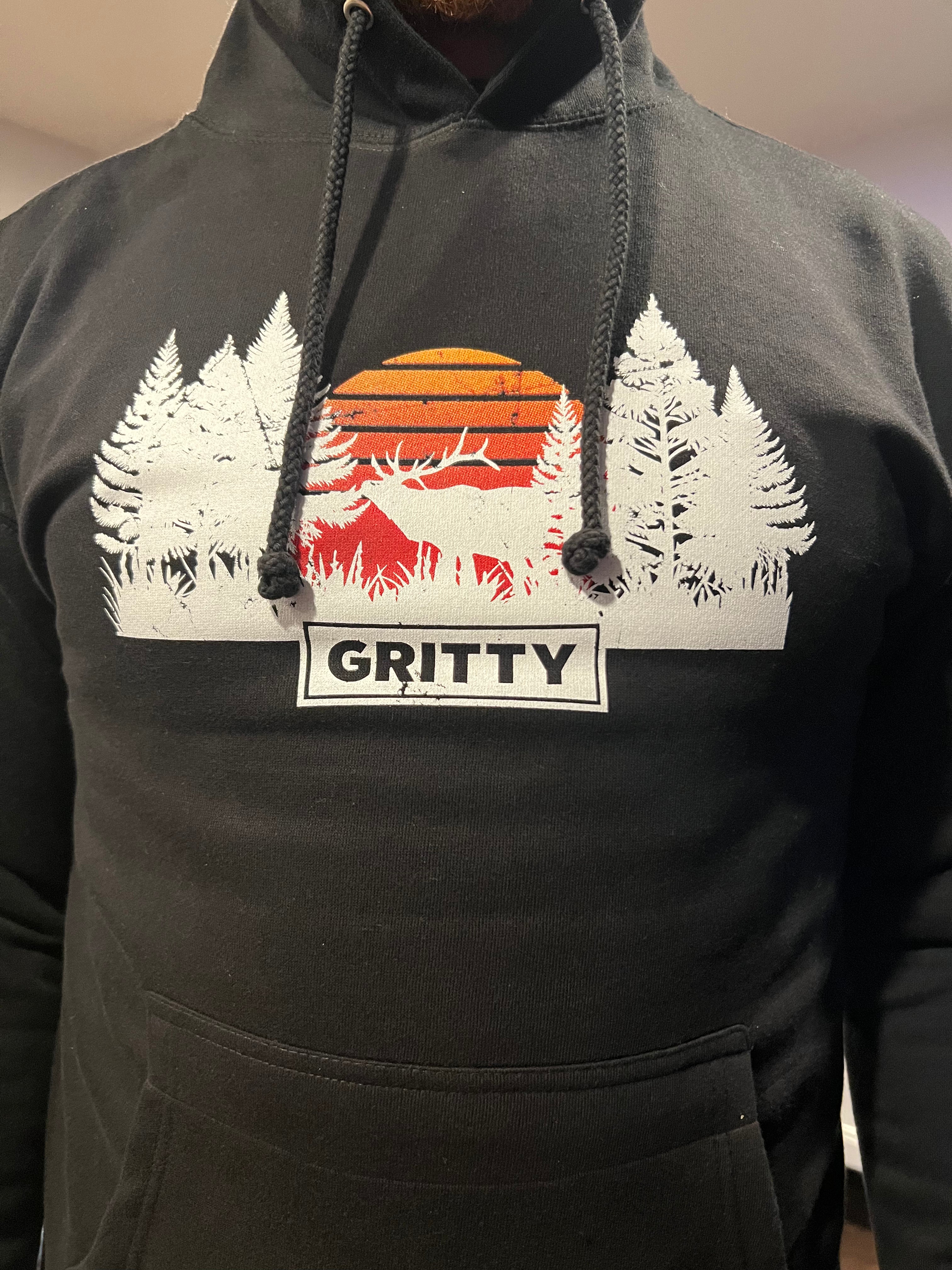 Elk at Sunset Hoodie