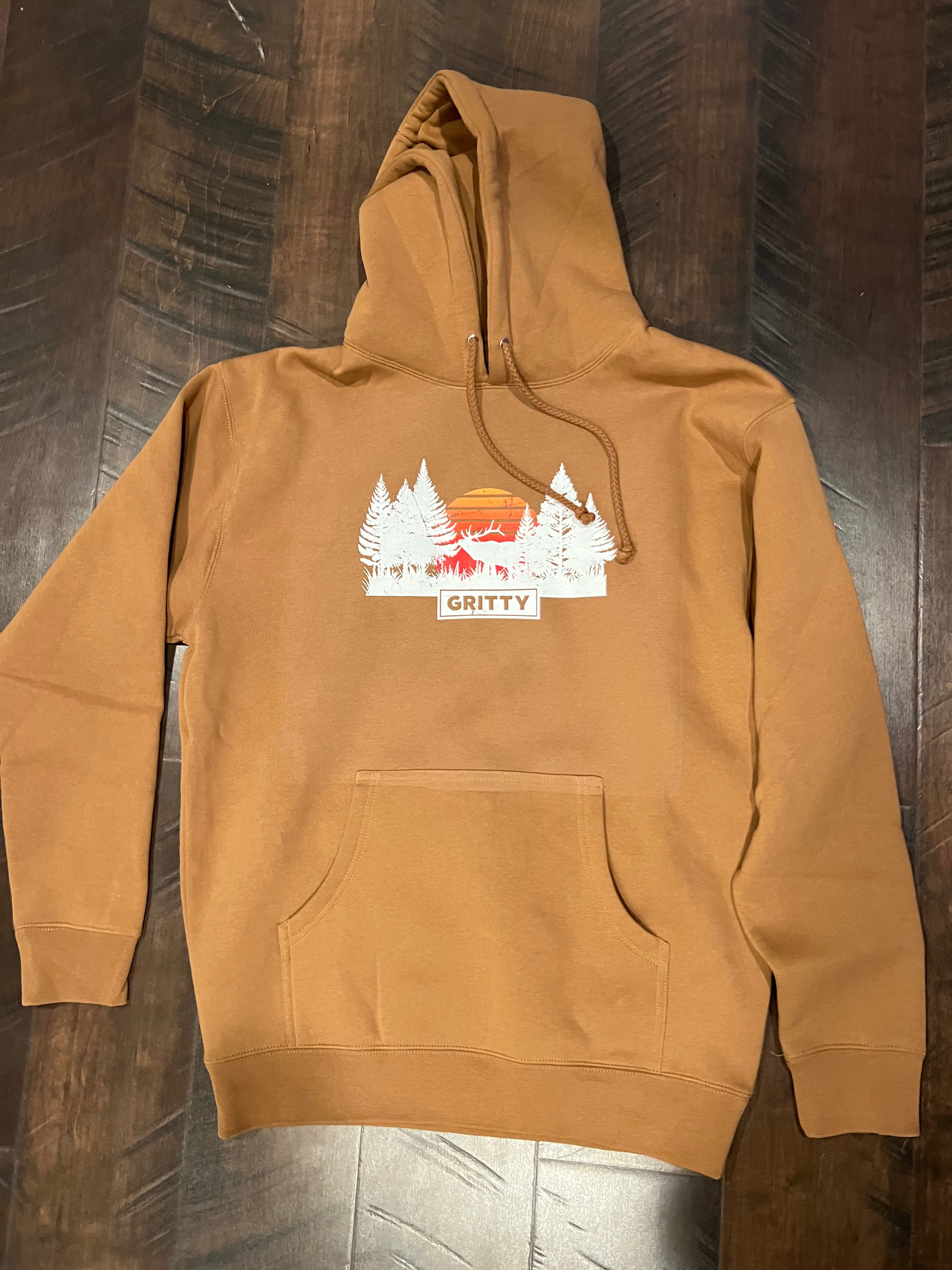 Elk at Sunset Hoodie
