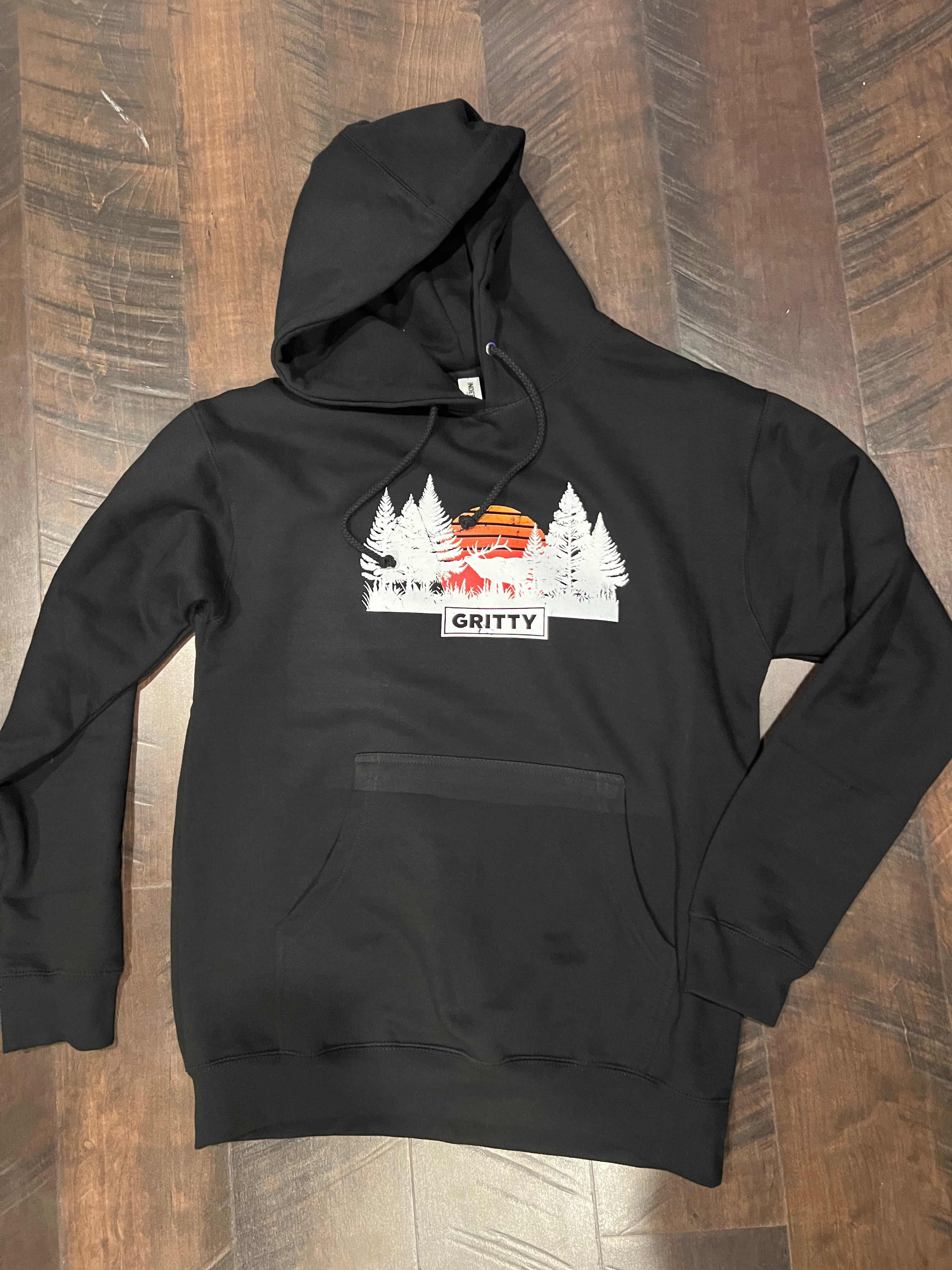 Elk at Sunset Hoodie