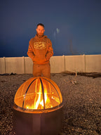 Saddle Brown Mountain Hoodie