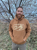 Saddle Brown Mountain Hoodie