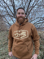 Saddle Brown Mountain Hoodie